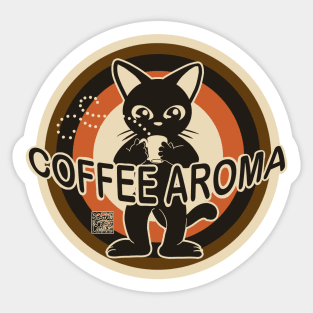 Coffee aroma Sticker